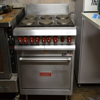 Swift Food Equipment Products Vulcan Electric 6 Burner W Ov